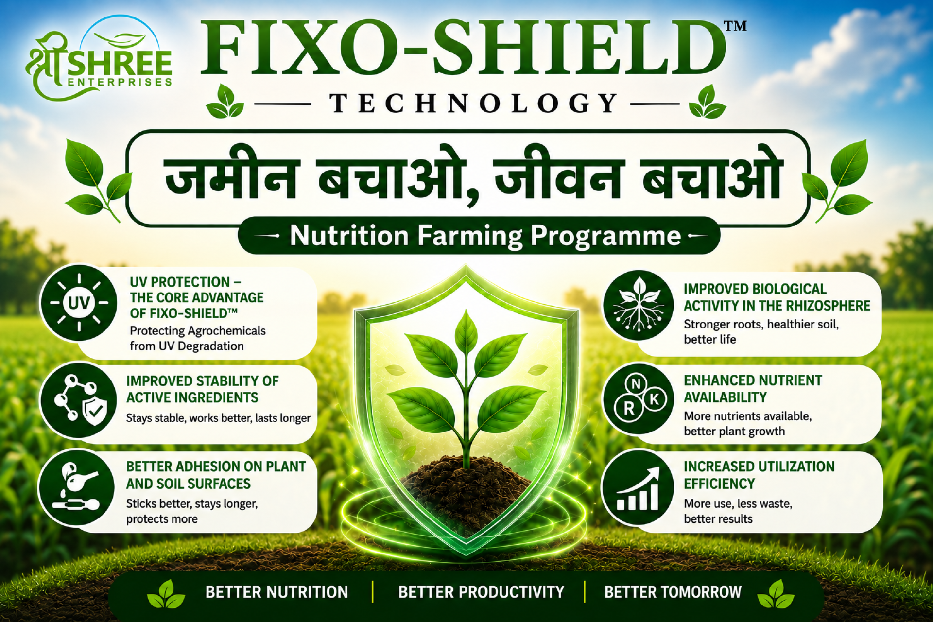 FIXO-SHIELD™: Protect Every Applied Molecule